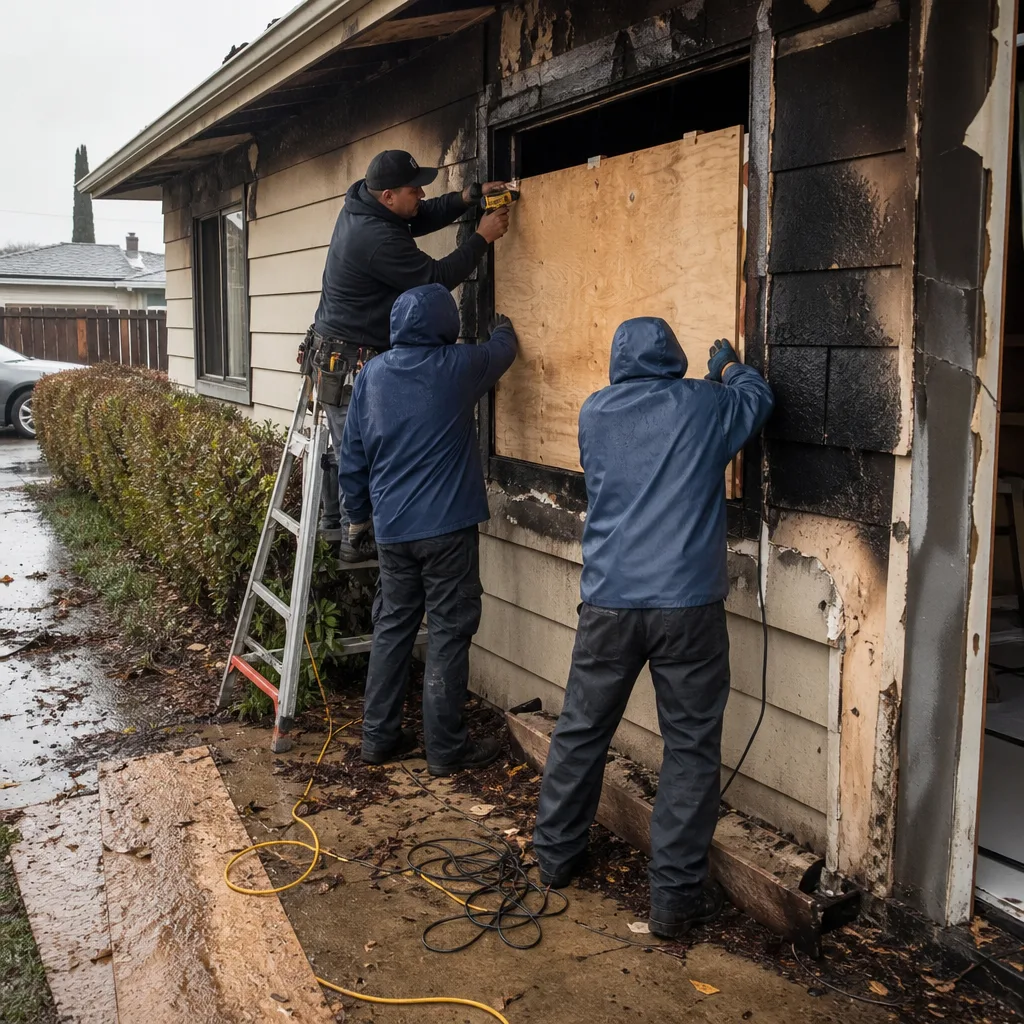Fire & Smoke Damage Restoration in Westminster