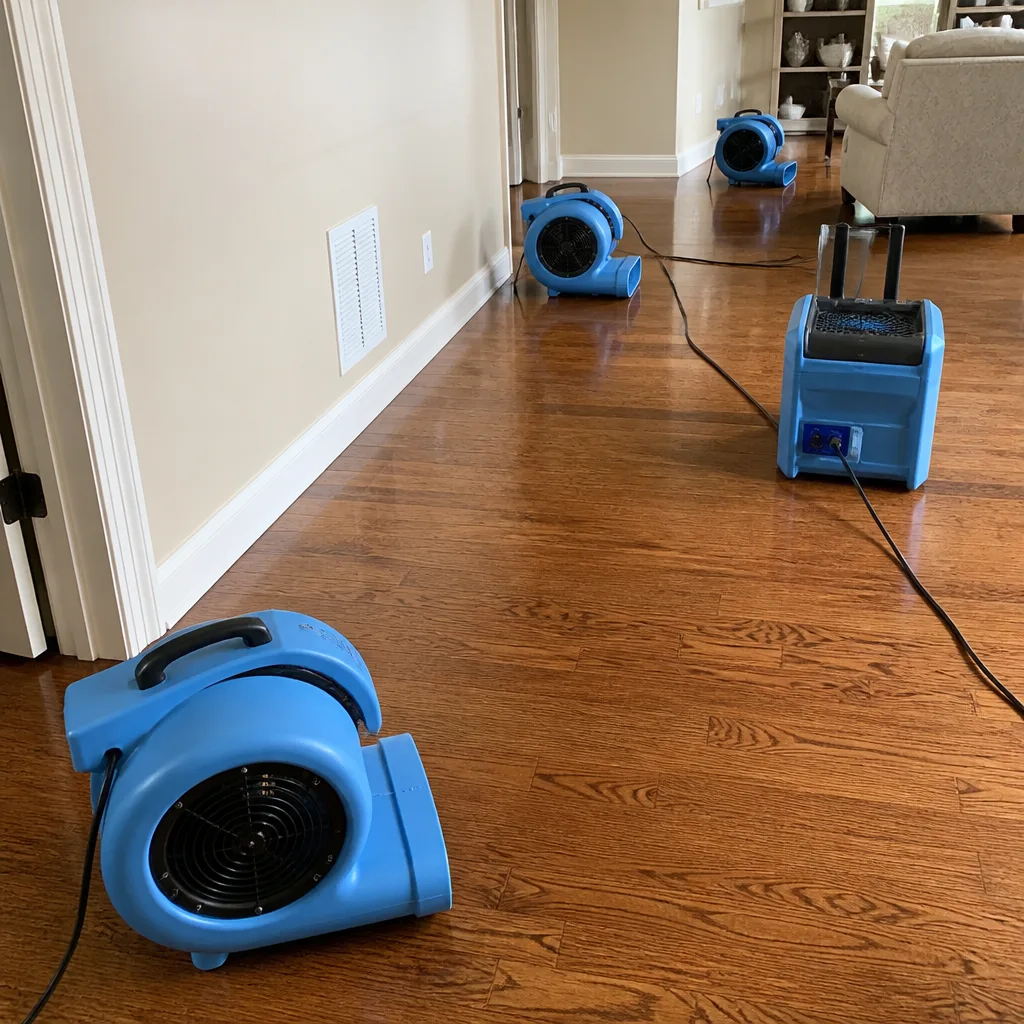 Water damage drying